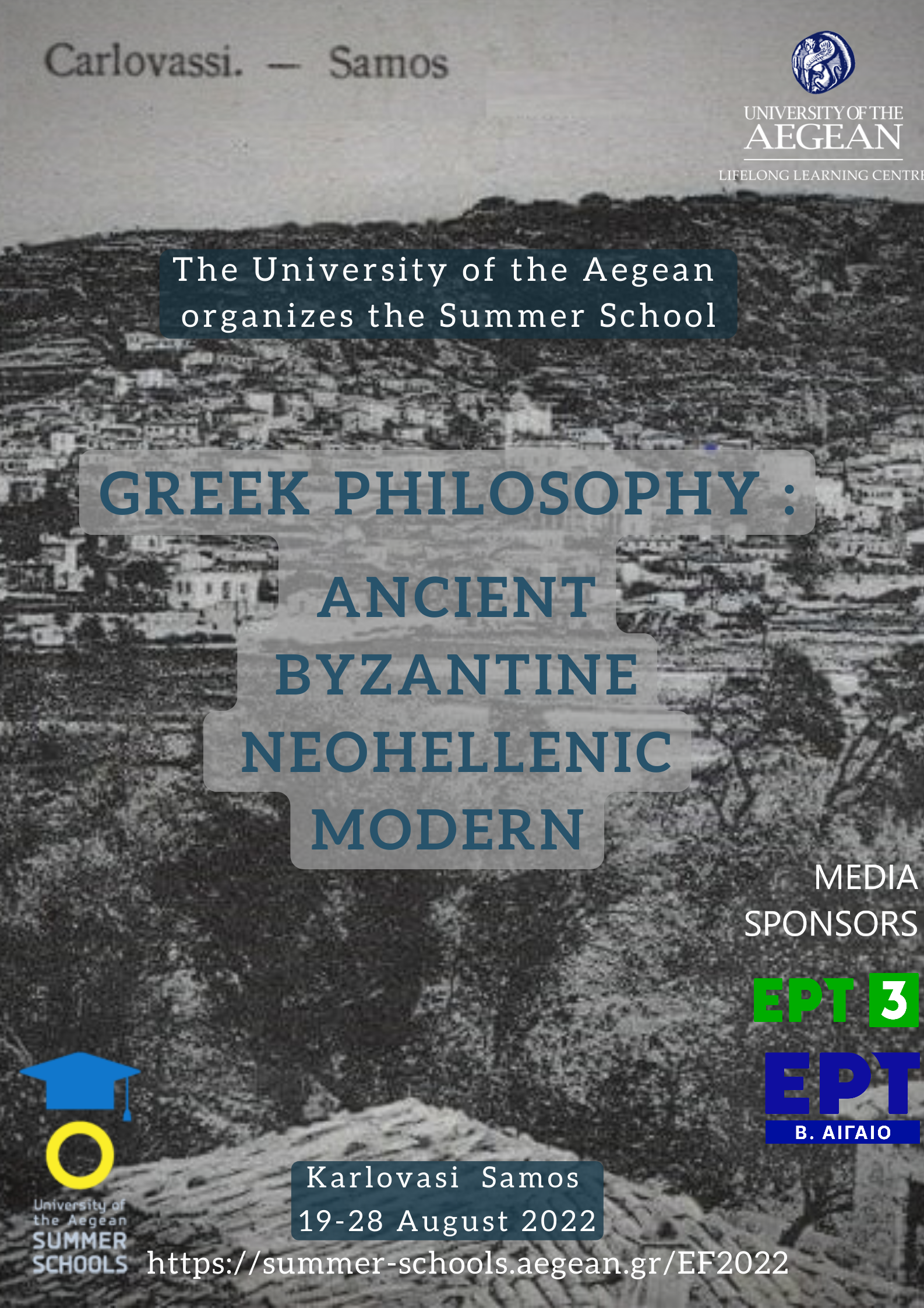 POSTER SUMMER SCHOOL: "GREEK PHILOSOPHY"